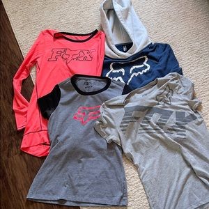 Women’s FOX apparel lot